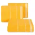 Ręcznik Mira 70x140 żółty 11 frotte 500 g/m2 Eurofirany