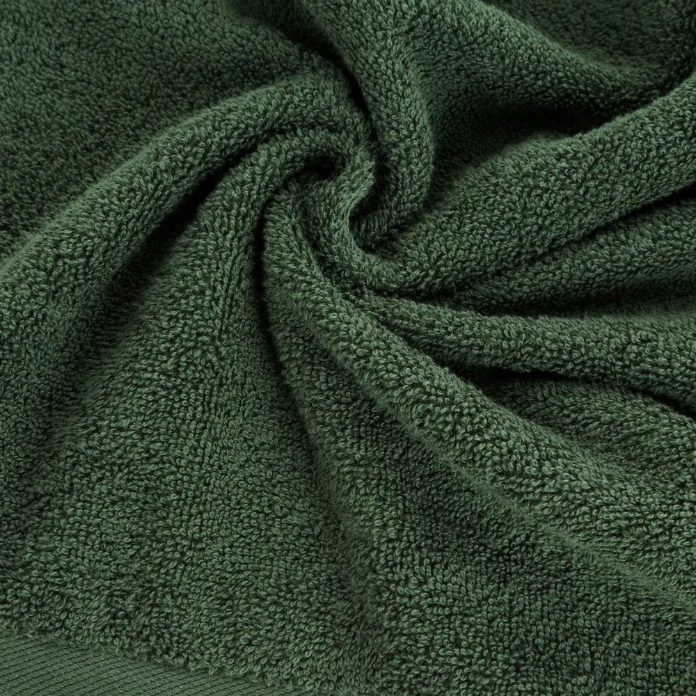 Ręcznik Gładki 2 50x90 zielony  ciemny 31 500g/m2 Eurofirany