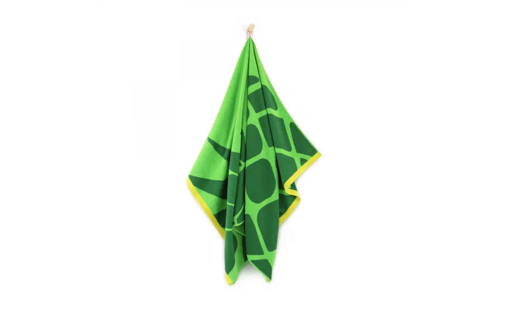 Ręcznik plażowy 100x160 Ananas zielony    Zwoltex 23