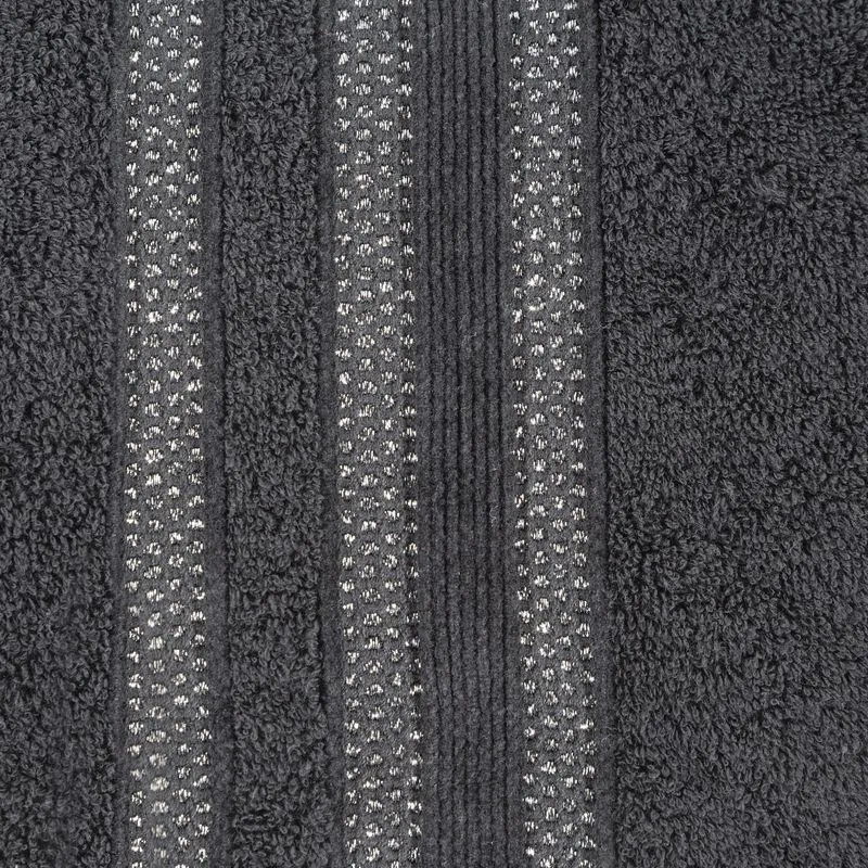Ręcznik Judy 50x90 czarny 500g/m2  Eurofirany