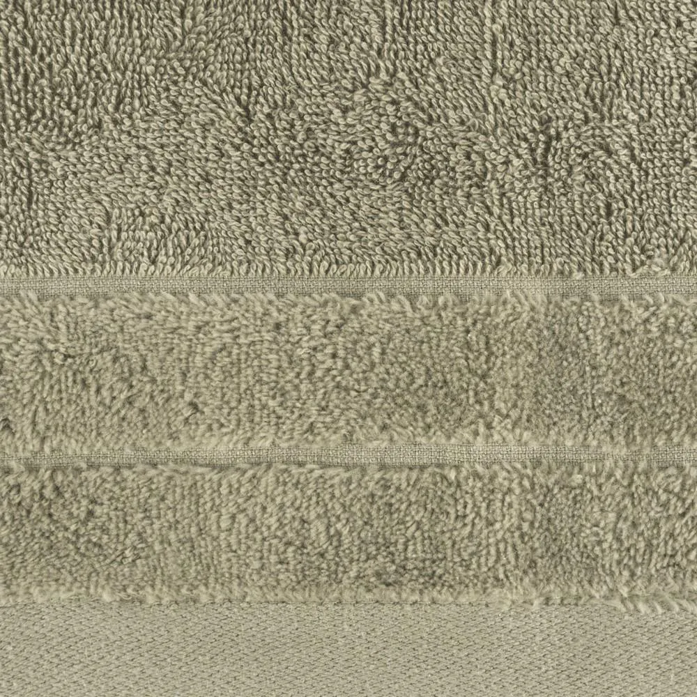 Ręcznik Damla 70x140 brązowy jasny 500g/m2 Eurofirany