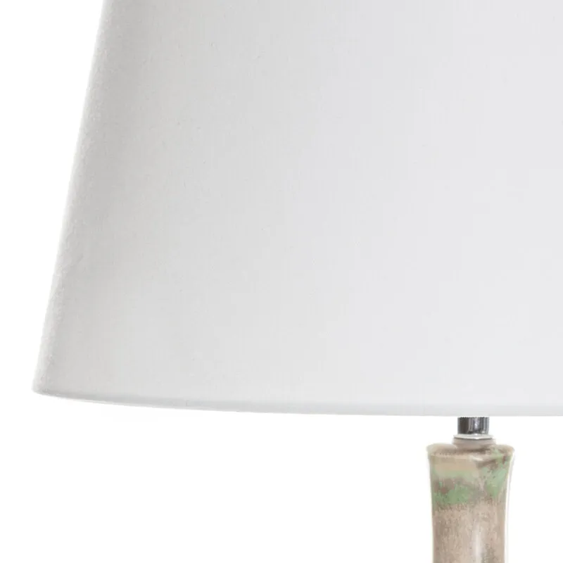 Lampa dekoracyjna katia (01) 28x28x73  kremowy
