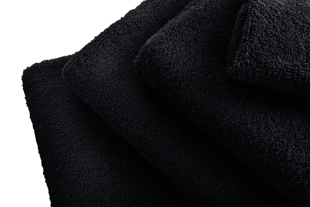 Ręcznik Bari 100x150 czarny frotte 500  g/m2