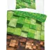 Pościel bawełniana 160x200 Minecraft      zielona dla gracza 4663 A Panelowa 38