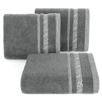 Ręcznik Tessa 30x50 stalowy frotte 500g/m2 Eurofirany