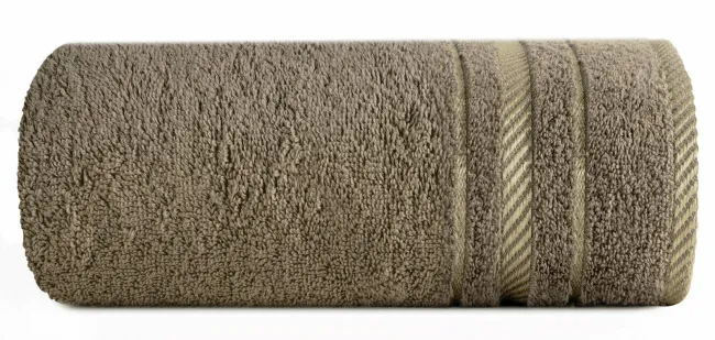Ręcznik Koral 50x90 brązowy frotte        480g/m2 Eurofirany