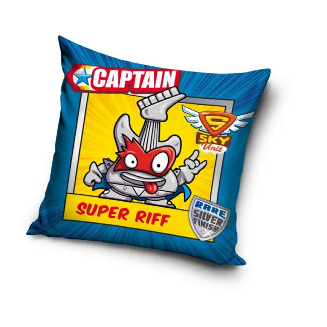 Poszewka dziecięca 40x40 3D Super Zings 5934 szalone psotniki super roff captain superbohaterowie