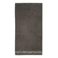 Ręcznik Grafik 30x50 beżowy ciemny taupe 8501/1/587 450g/m2