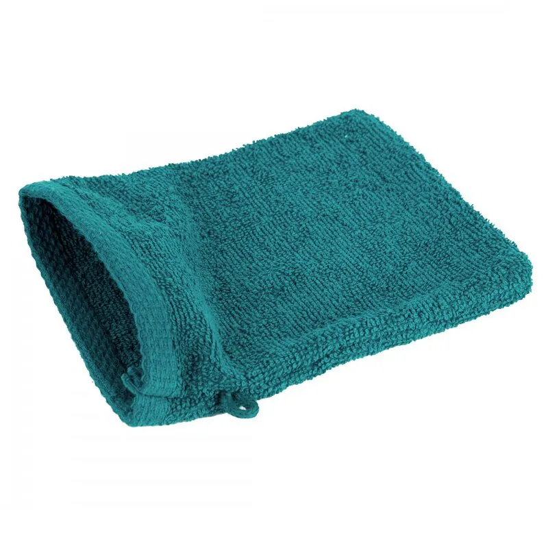 Ręcznik myjka Gładki 1 16x21 33           turkusowy ciemny rękawica kąpielowa 400 g/m2 frotte Eurofirany