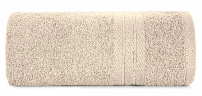 Ręcznik Kaya 50x90 beżowy frotte 500g/m2  Eurofirany
