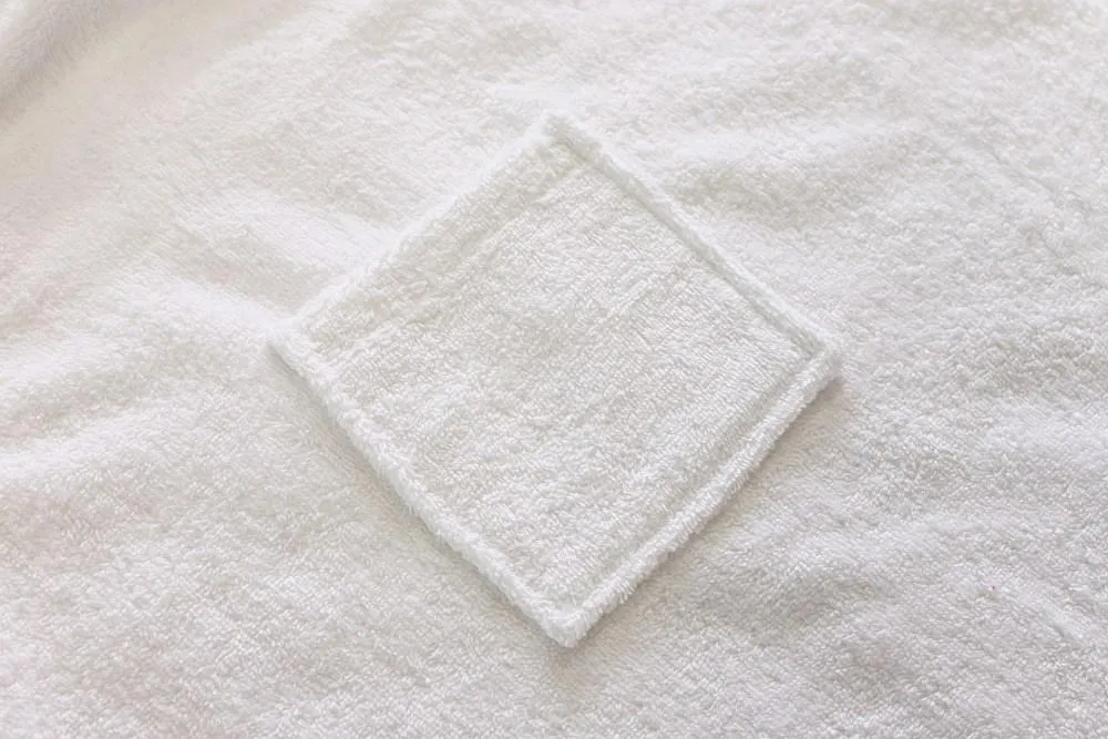 Ręcznik męski do sauny Kilt L/XL biały  frotte bawełniany