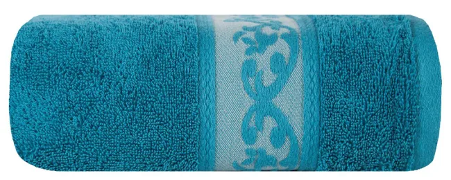 Ręcznik Cezar 50x90 turkusowy 10 frotte 600 g/m2 z bawełny egipskiej