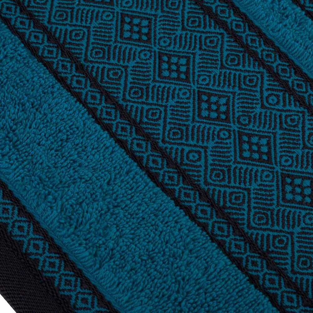 Ręcznik Panama 100x150 turkusowy ciemny   frotte 500g/m2
