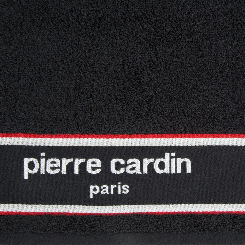 Ręcznik Karl 50x90 czarny frotte 450g/m2  Pierre Cardin