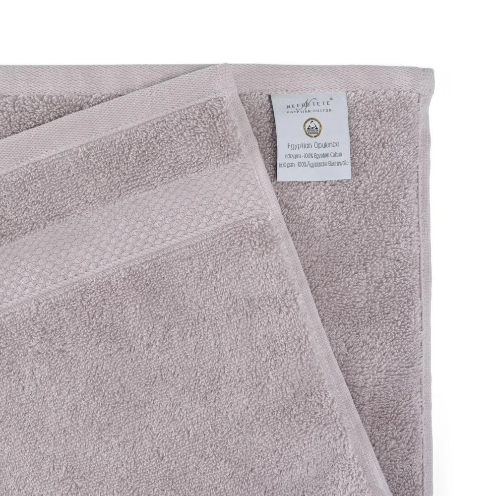 Ręcznik Opulence 70x140 pudrowy violet    ice z bawełny egipskiej 600 g/m2 Nefretete