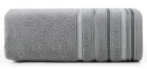 Ręcznik Livia 3 30x50  stalowy 460g/m2 frotte Eurofirany