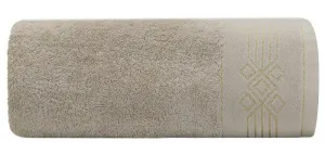 Ręcznik Kamela 70x140 beżowy frotte  520g/m2 Eurofirany