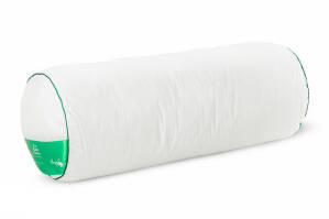 Poduszka anatomiczna 50x140 ciążowa do spania na boku bawełniana 1400g biała AMZ