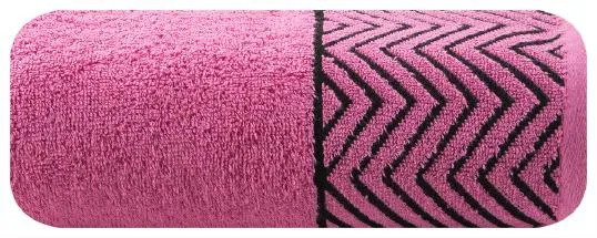 Ręcznik Ziggy  50x90 różowy 10 frotte 500g/m2