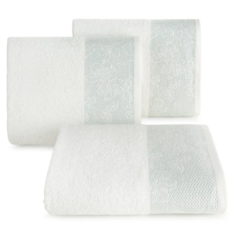 Ręcznik Tulia 70x140 biały frotte 485  g/m2 Eurofirany