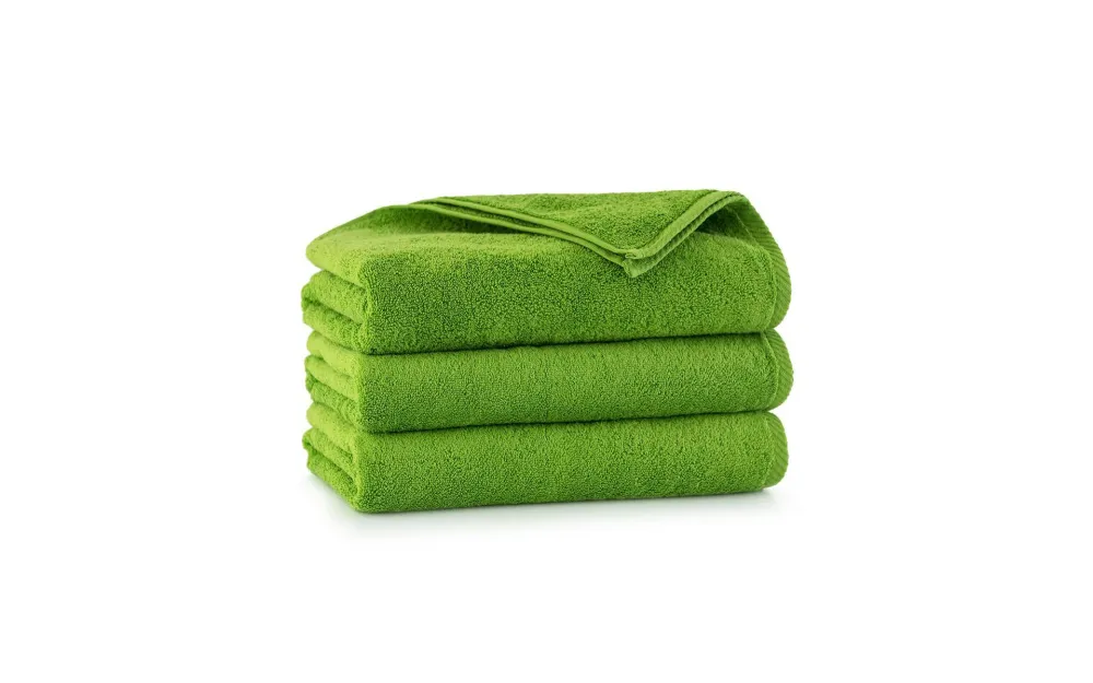 Ręcznik Kiwi 2 30x50 zielony groszkowy  frotte 500 g/m2 Zwoltex 23