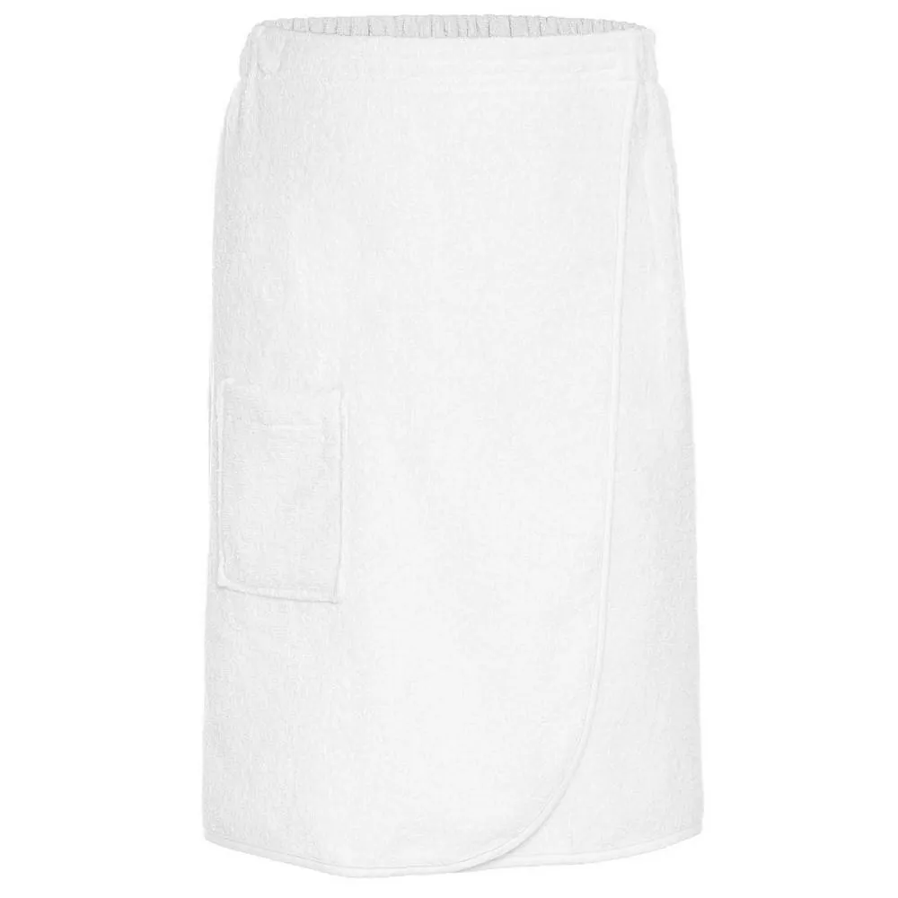 Ręcznik męski do sauny Kilt S/M biały frotte bawełniany