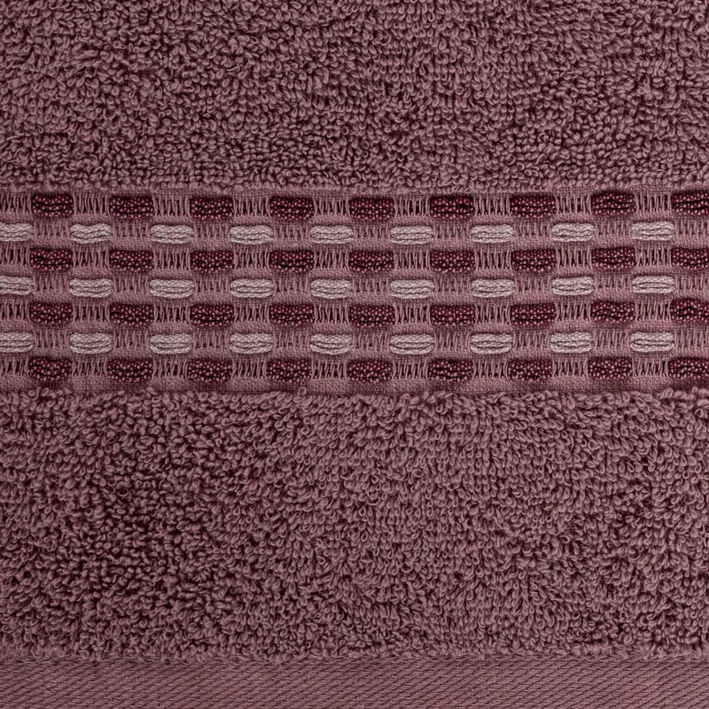 Ręcznik Riva 70x140 liliowy frotte  500g/m2 Eurofirany