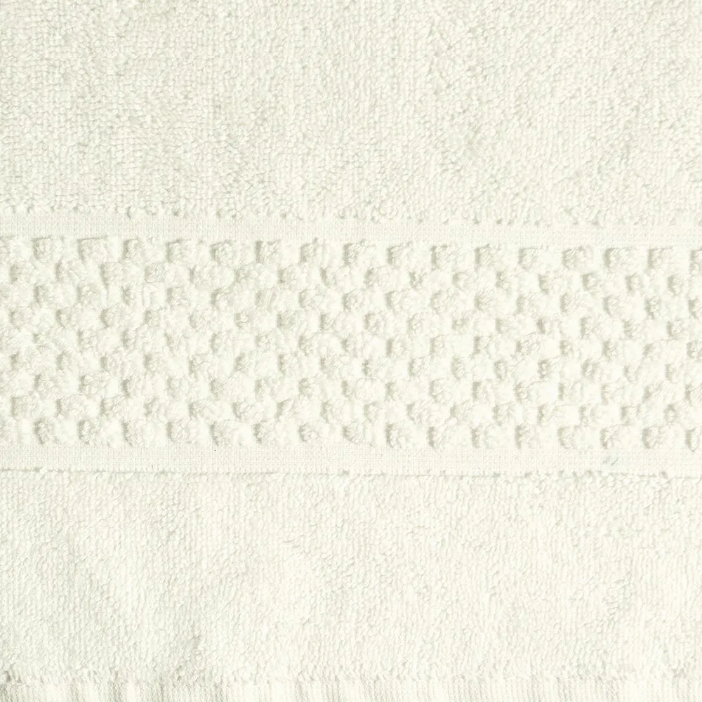 Dywanik łazienkowy 50x70 Caleb kremowy bawełniany 650g/m2 Eurofirany
