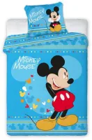 Pościel polarowa 160x200 Myszka Miki 5391 Mickey Mouse 033