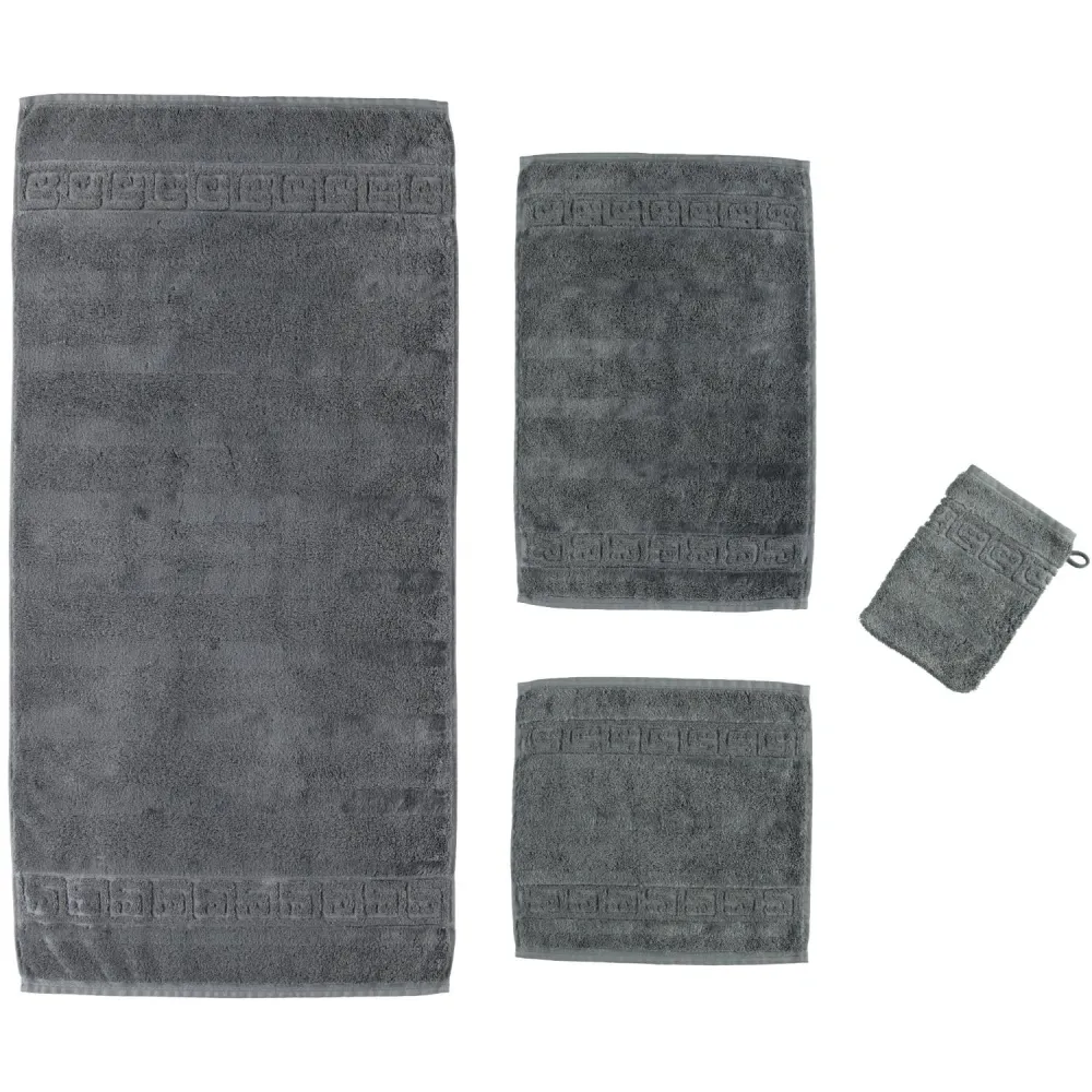 Ręcznik Noblesse 80x160 antracytowy 774  frotte 550g/m2 100% bawełna kąpielowy Cawoe