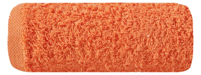 Ręcznik myjka Gładki 2 16x21 06           pomarańczowy rękawica kąpielowa 500 g/m2 frotte Eurofirany