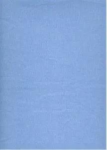Prześcieradło bawełniane 200x220 niebieskie S16 jednobarwne KARO
