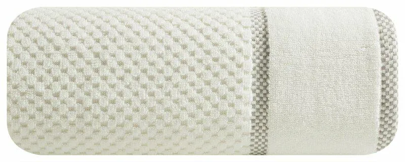 Ręcznik Caleb 70x140 kremowy 540g/m2 Eurofirany