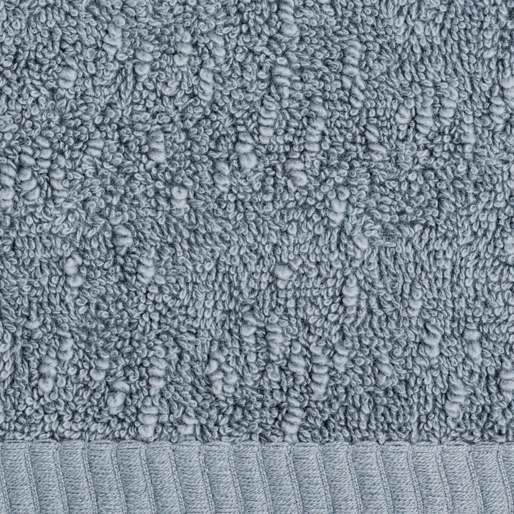 Ręcznik Palermo 70x140  niebieski frotte z efektem boucle 530 g/m2 Terra Collection Eurofirany