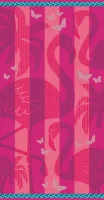 Ręcznik plażowy 90x160 Ibiza 12 różowe flamingi bawełniany 7559