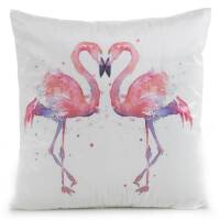 Poszewka dekoracyjna 45x45 zakochane flamingi Florina 9 Eurofirany
