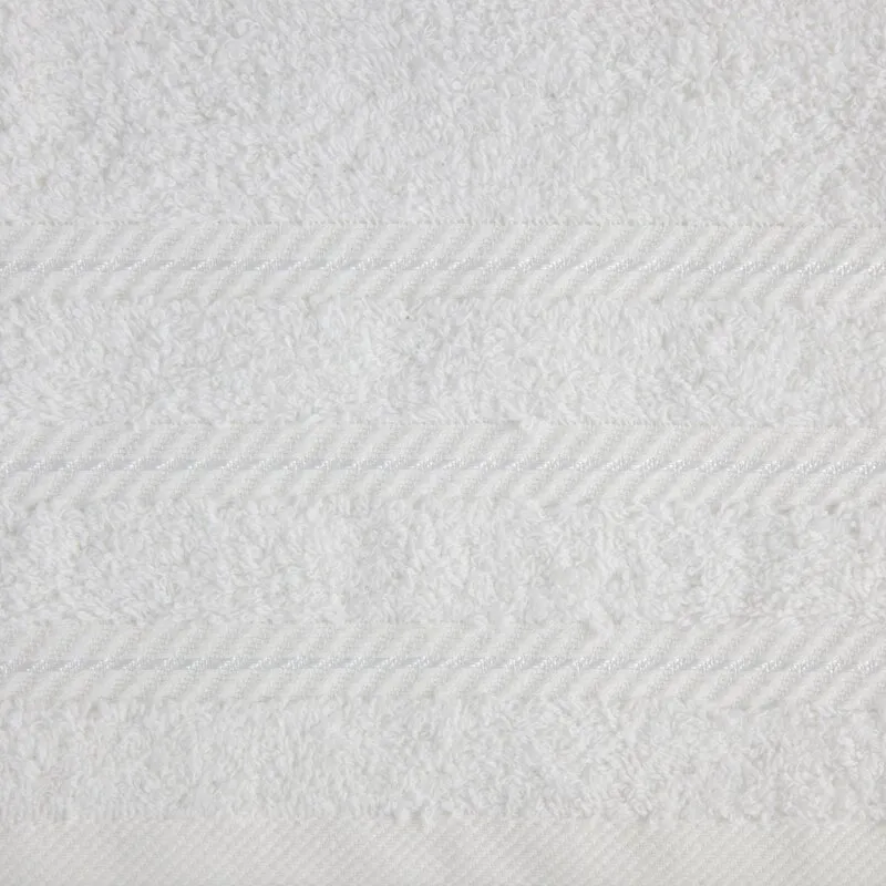 Ręcznik Vito 50x90 biały 480 g/m2 frotte  bawełniany Eurofirany