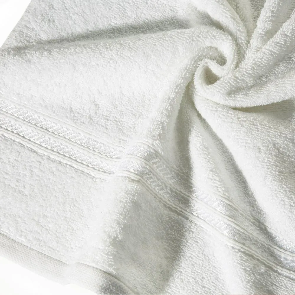 Ręcznik Lori 70x140 biały 450g/m2 Eurofirany