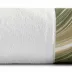 Ręcznik Sophia 70x140 biały zielony Ewa   Minge 485g/m2 Eurofirany