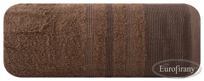 Ręcznik Keri 30x50 04 brązowy frotte 500g/m2 Eurofirany