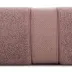 Ręcznik Liana 50x90 brązowy jasny  z błyszczącą nicią 500 g/m2 Eurofirany