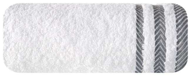 Ręcznik Mona 50x90 01 biały 500 g Eurofirany