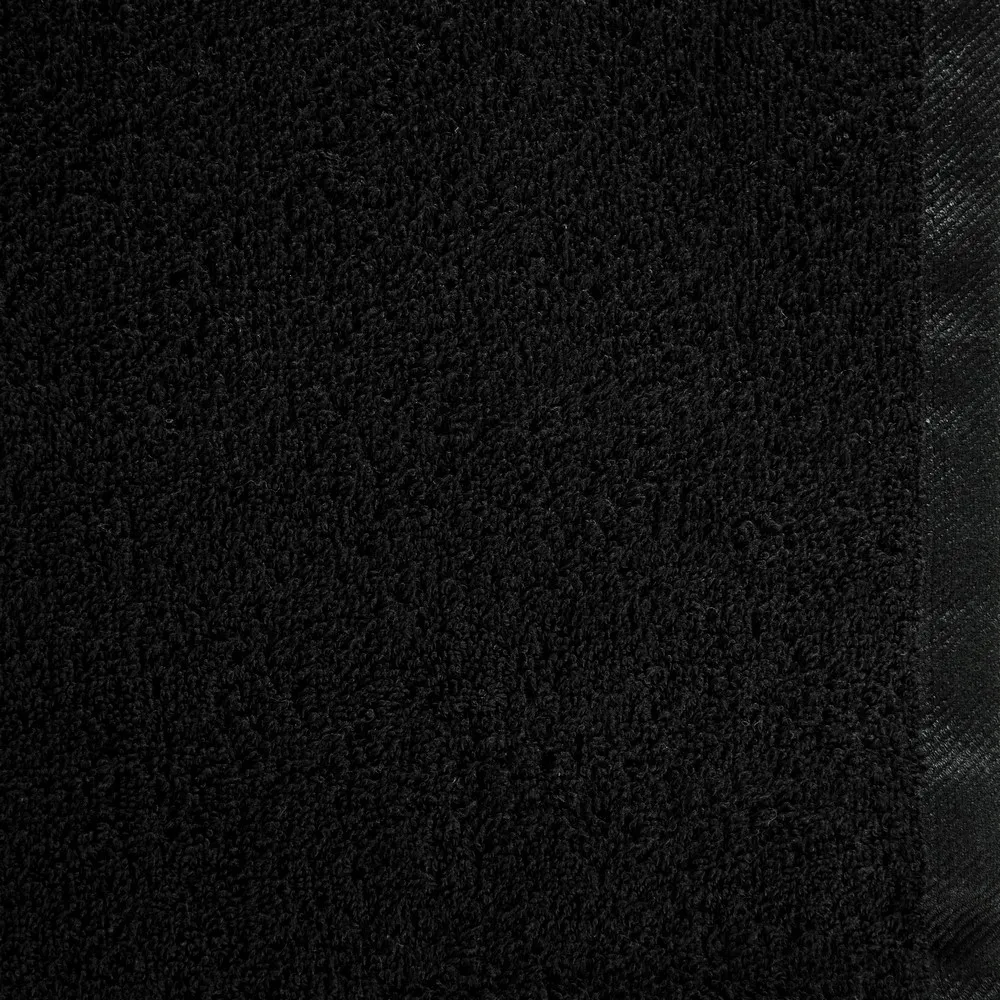 Ręcznik Gładki 2 50x90 czarny 17 500g/m2 Eurofirany