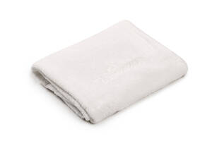 Ręcznik do sauny 80x150 Sauna biały 01 haftowany napis 100% bawełna