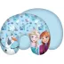 Poduszka turystczna rogal Frozen Anna     i Elza niebieska