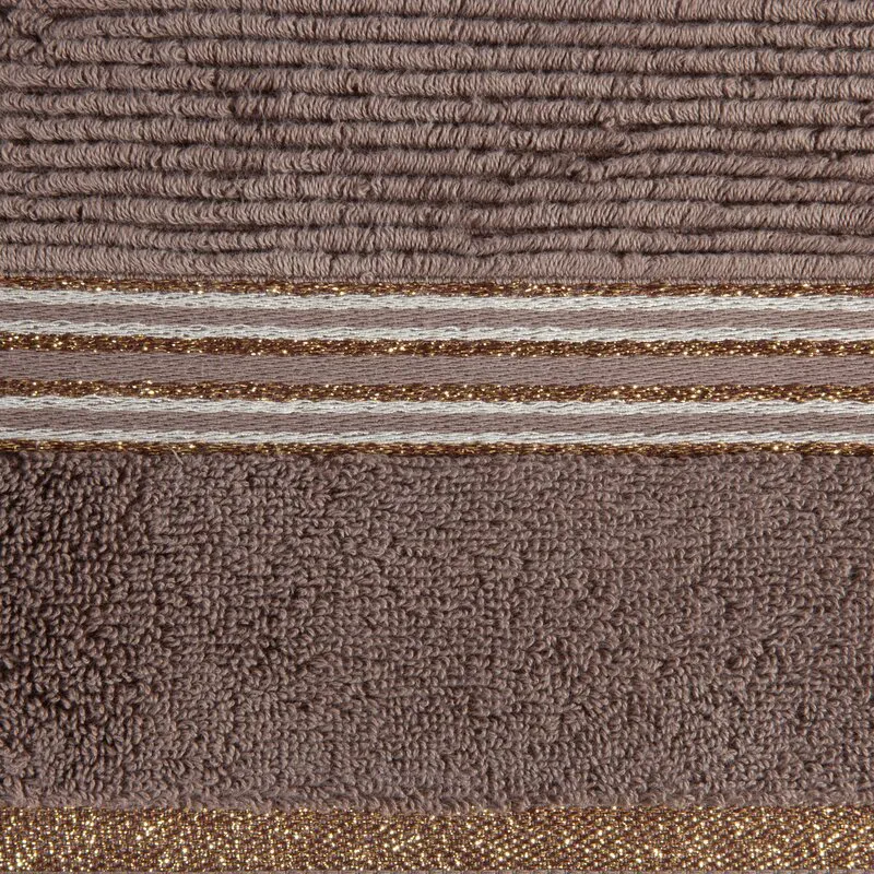 Ręcznik Filon 70x140 brązowy 530g/m2      Eurofirany