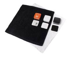 Ręcznik magiczny 30x30 czarny 3069 frotte 400 g/m2 Faro