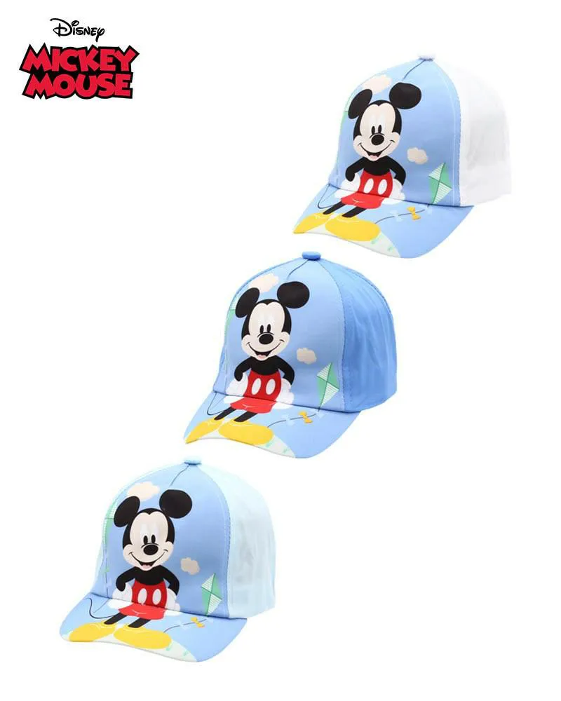 Czapka z daszkiem Myszka Miki Mickey Mouse 50 błękitna 2135