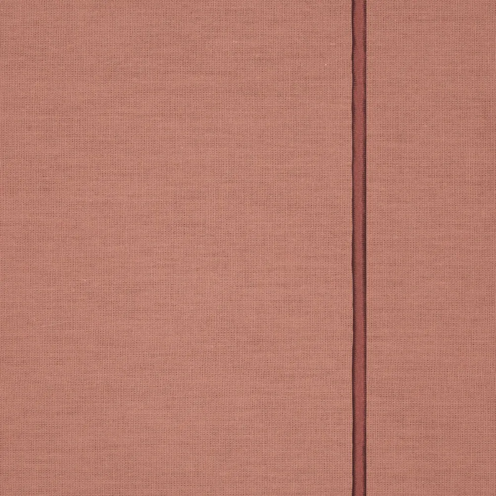 Pościel bawełniana 220x200 Avinion 1     pudrowa różowa z lamówką na poduszkach jednobarwna Terra Collection Eurofirany