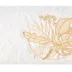 Ręcznik Palms 70x140 biały 500 g/m2       z haftem i ozdobną bordiurą Eurofirany